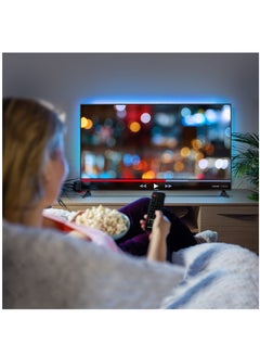 GEEPAS Geepas 65 Inches Smart TV GLED6523SXUHD, 4K Ultra HD Slim LED TV, With Remote Control, HDMI and USB Ports, Android 11.0, WI FI and Eco Efficiency, Wide Color Enhance, Black  - Image 3