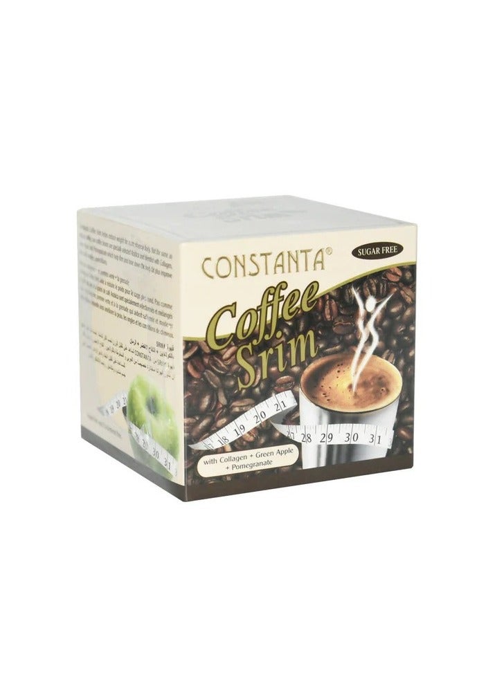 SRIM Constanta Coffee Srim Slimming Coffee Powder 12 Sachets - Image 1