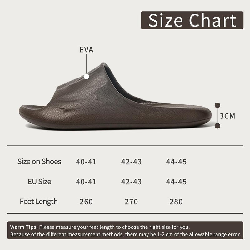 D.D.Star Big Size Bathroom Slippers For Men and Women Non-Slip Quick Drying Shower Shoes Comfortable And Soft Sole Slide On Sandal - Image 2