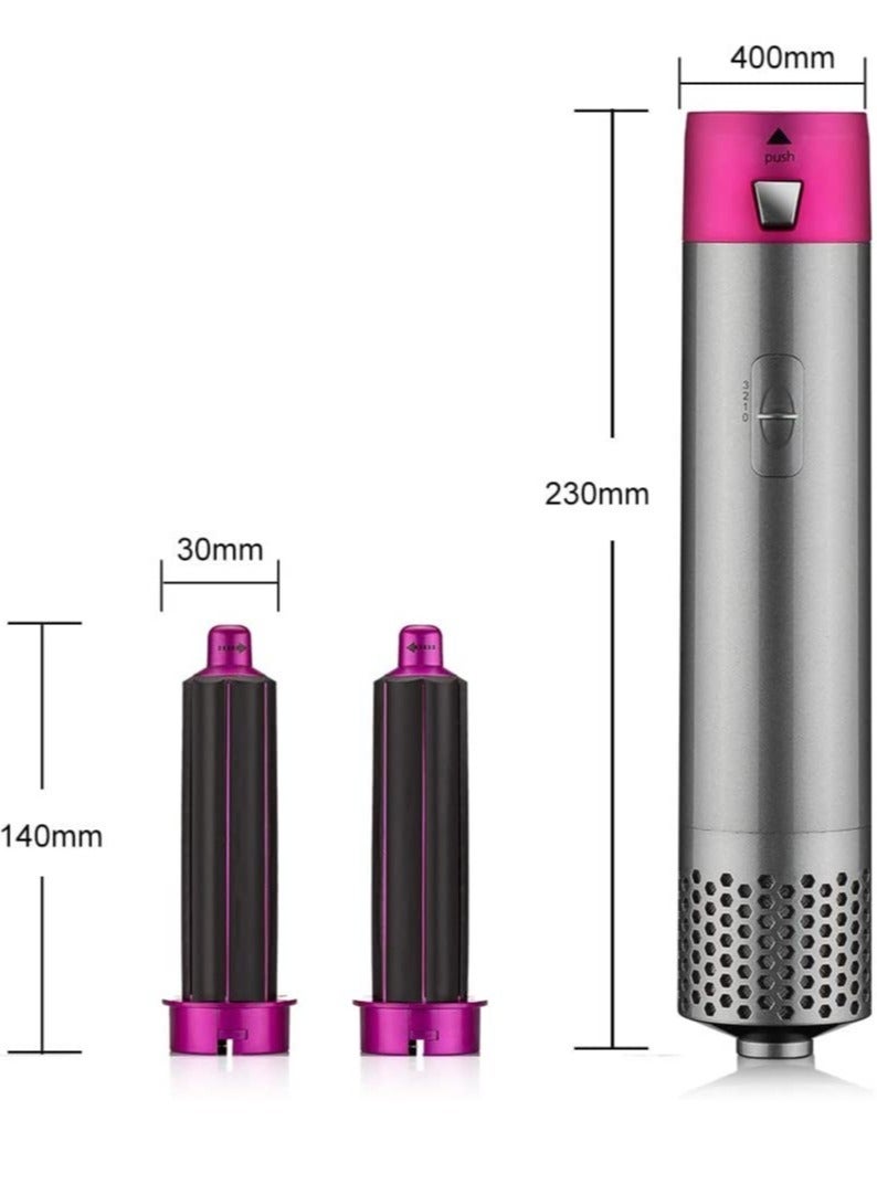 5 In 1 Hair Styler, Blow Dryer Brush, Hair Dryer Brush Negative Ionic Electric, Hair Wrap Hair Styler, Detachable Brush Heads - Image 5