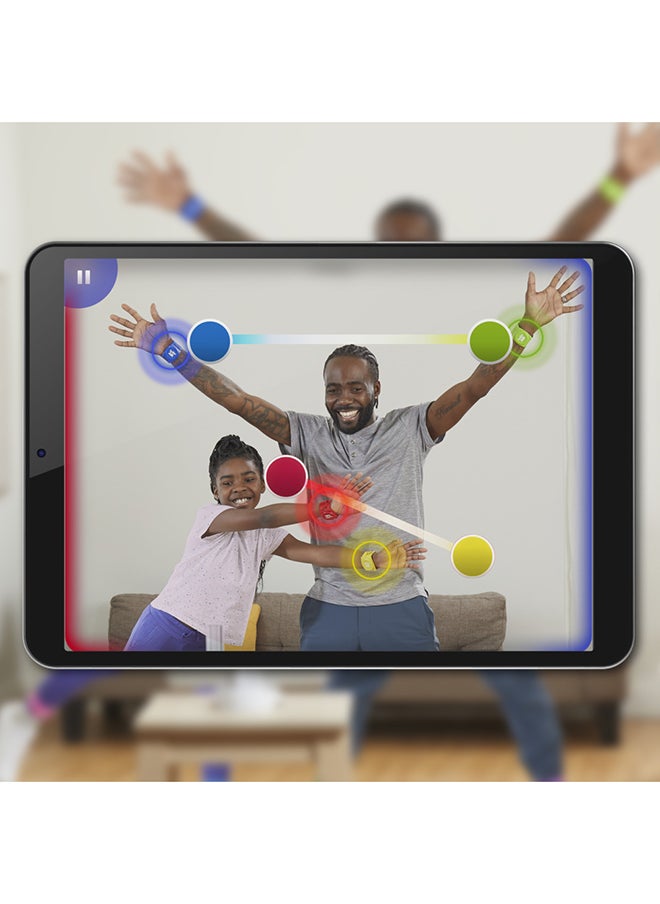 HASBRO - GAMING - Twister Air Game | AR App Play Game with Wrist and Ankle Bands | Links to Smart Devices | Active Party Games for Kids and Adults | Ages 8+ | For 1+ Players - Image 1