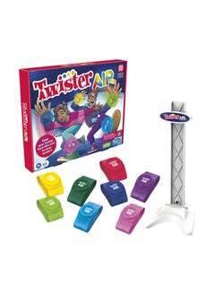 Twister Air Game | AR App Play Game with Wrist and Ankle Bands | Links to Smart Devices | Active Party Games for Kids and Adults | Ages 8+ | For 1+ Players