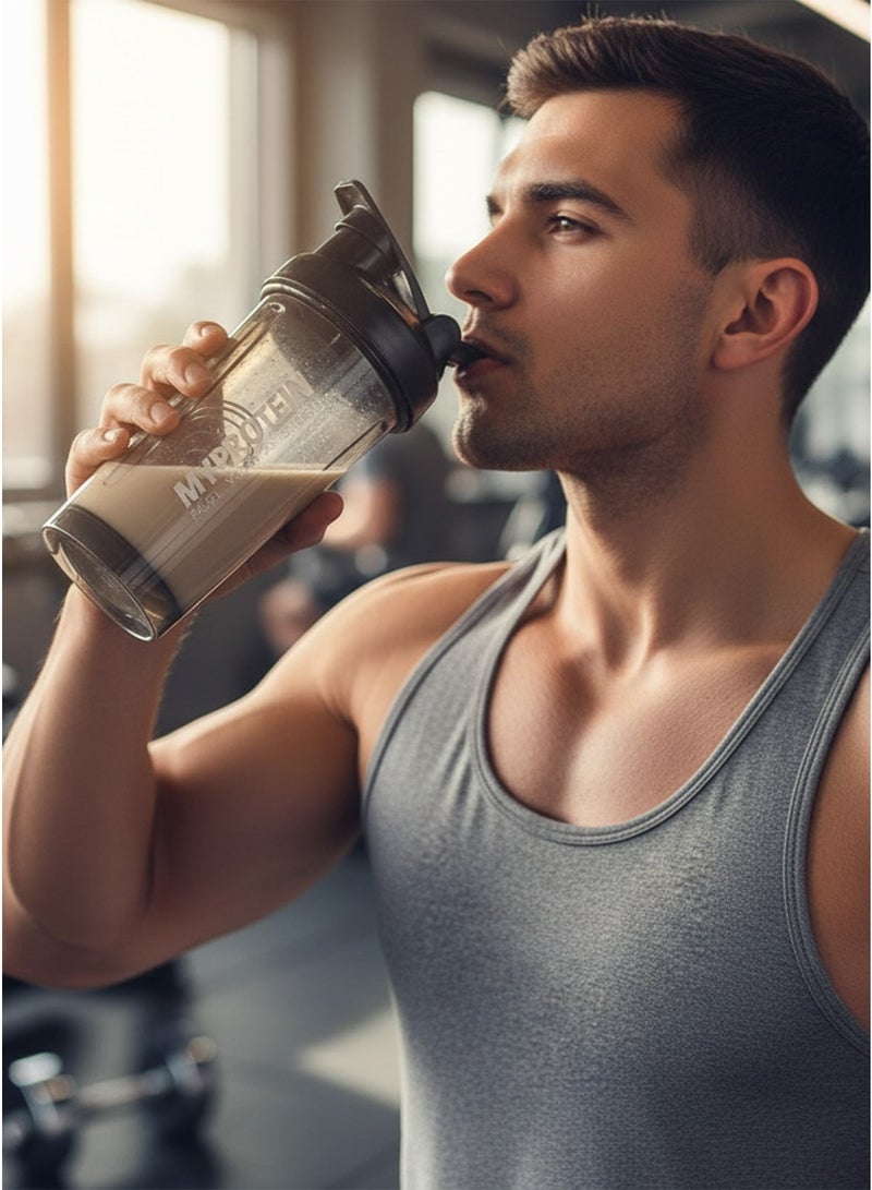 Myprotein Protein Shaker Bottle with Mixing Ball – 600ml Leak-Proof Sports Shaker for Gym, Fitness & Supplements - Image 3