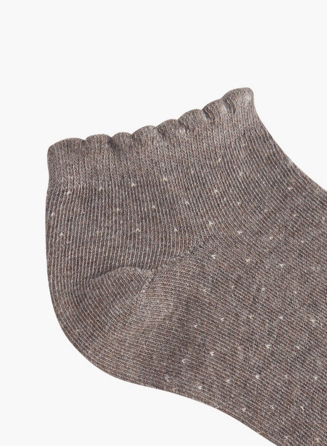 Flora Bella By Shoexpress Assorted Ankle Length Socks - Set of 5  - Image 5