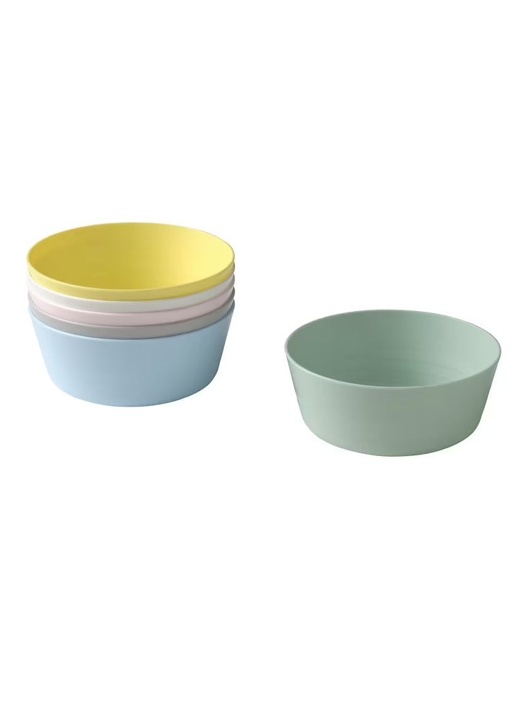 Bowl, mixed colours - Image 1