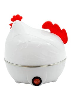 Wtrtr Egg Cooker, Electric Egg Beater, White Egg Steamer, Egg Cooker, 7 Egg Volume (White)