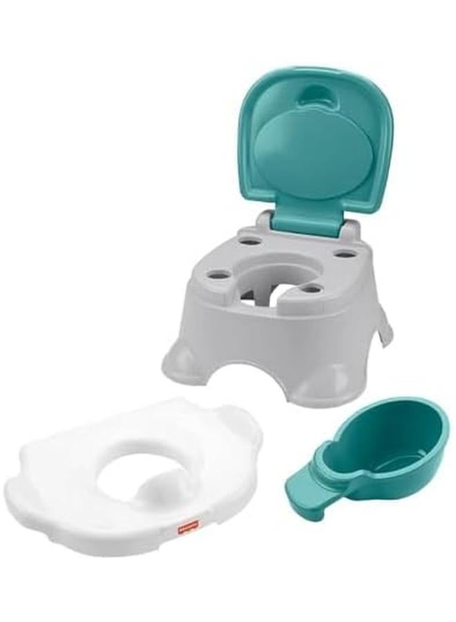 Fisher-Price 3 In 1 Toddler Potty Training Toilet Ring And Stepstool  - Image 3