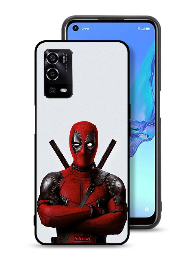 Tolwak Oppo A55 4G Protective Case Cover Deadpool - Image 1