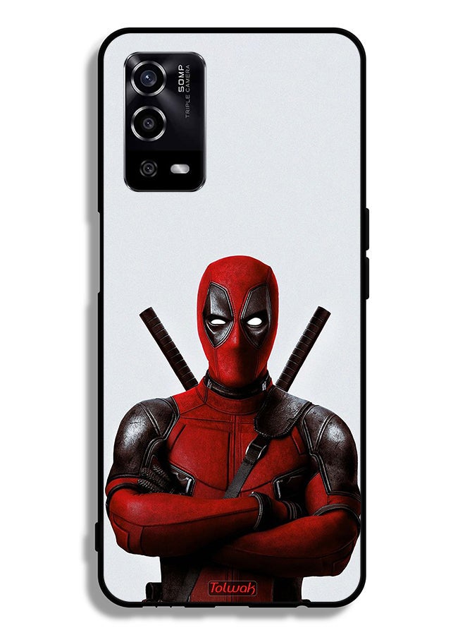 Tolwak Oppo A55 4G Protective Case Cover Deadpool - Image 2