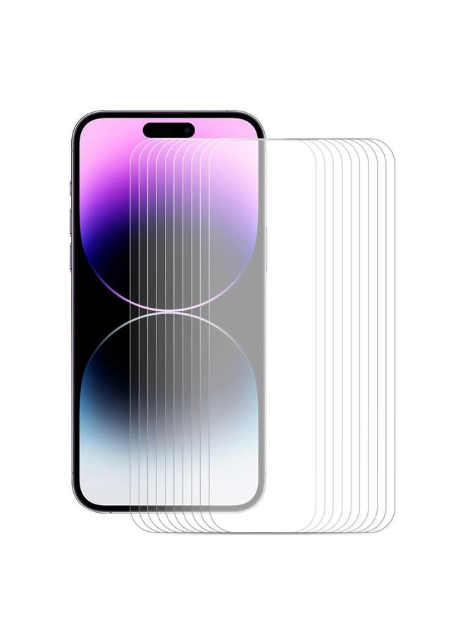 ENKAY Case For iPhone 14 Pro 10pcs 0.26mm 9H 2.5D Tempered Glass Film - Image 1