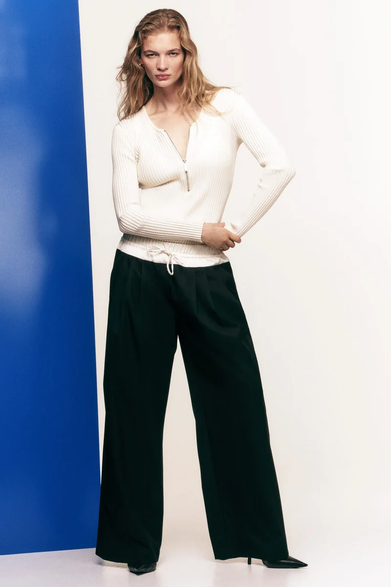 H&M Wool-blend trousers