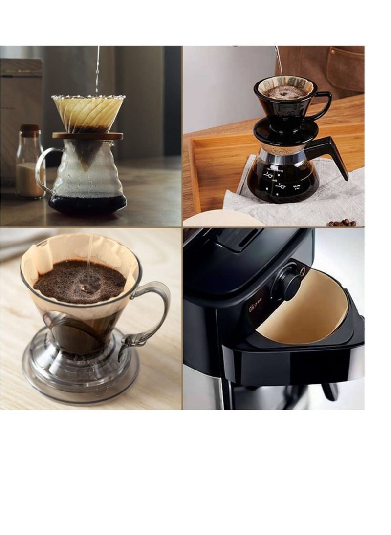 Cafe - Manual V60 Hand Drip Coffee Maker 600ml Set Pack Of 2 - Image 1