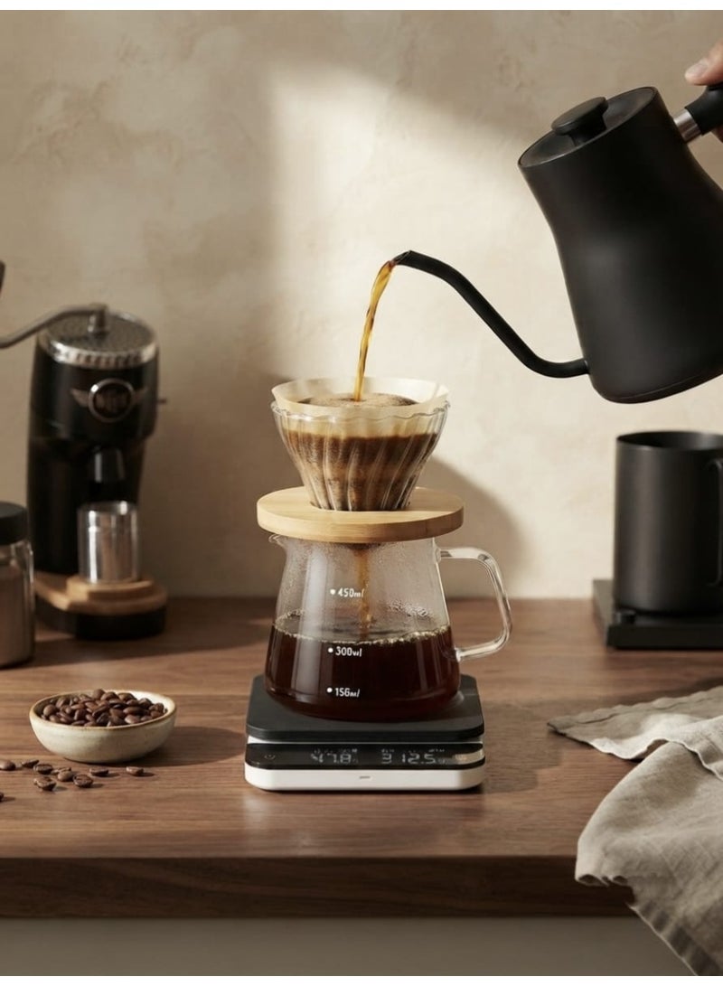 Manual V60 Hand Drip Coffee Maker Set Pack Of 2 - Image 5