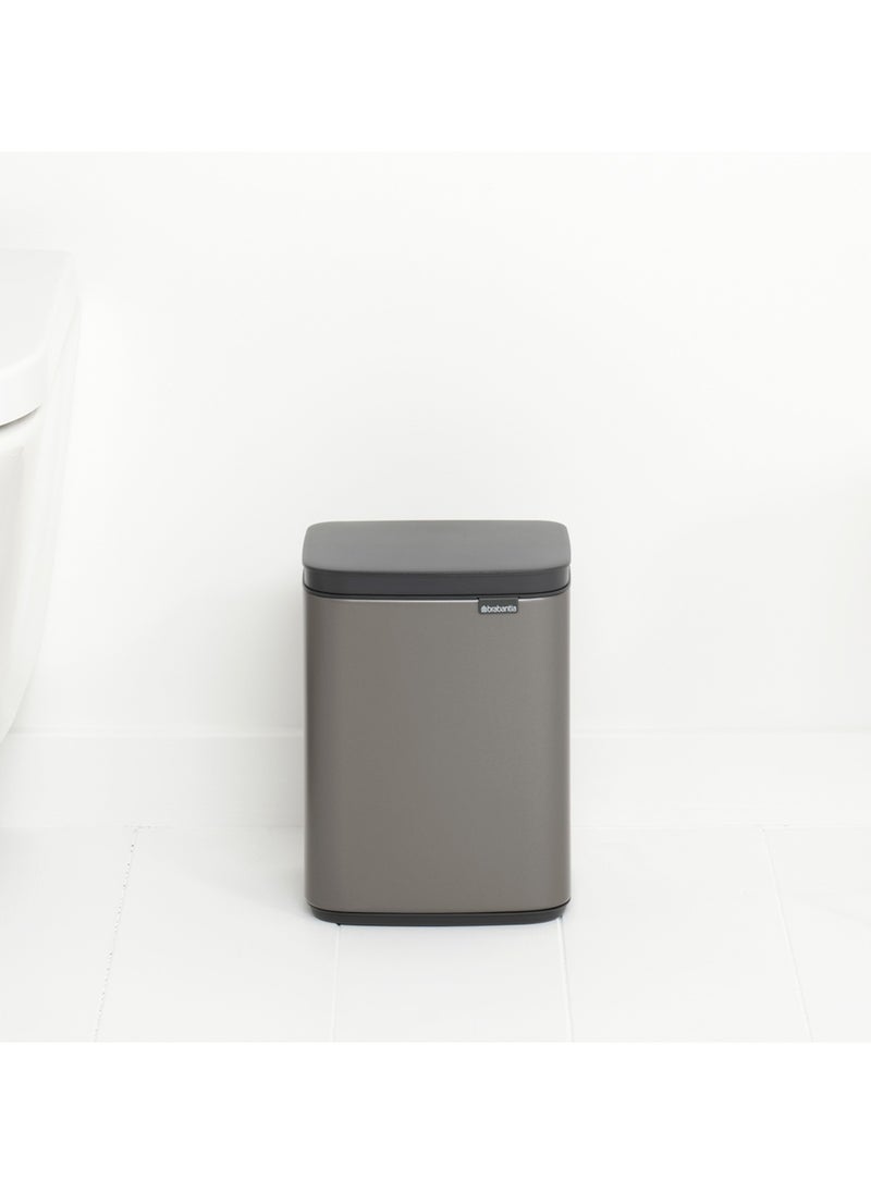 brabantia Bo Waste Bin 4L Platinum  - Image 1