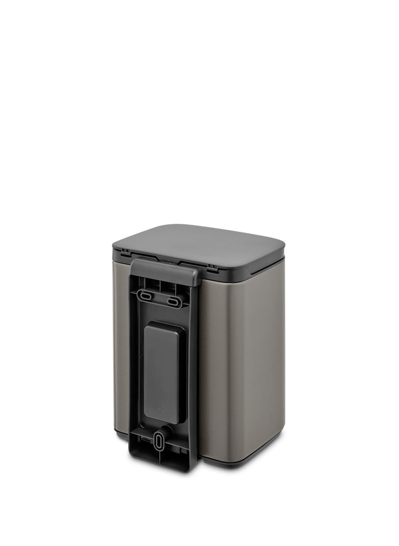 brabantia Bo Waste Bin 4L Platinum  - Image 3