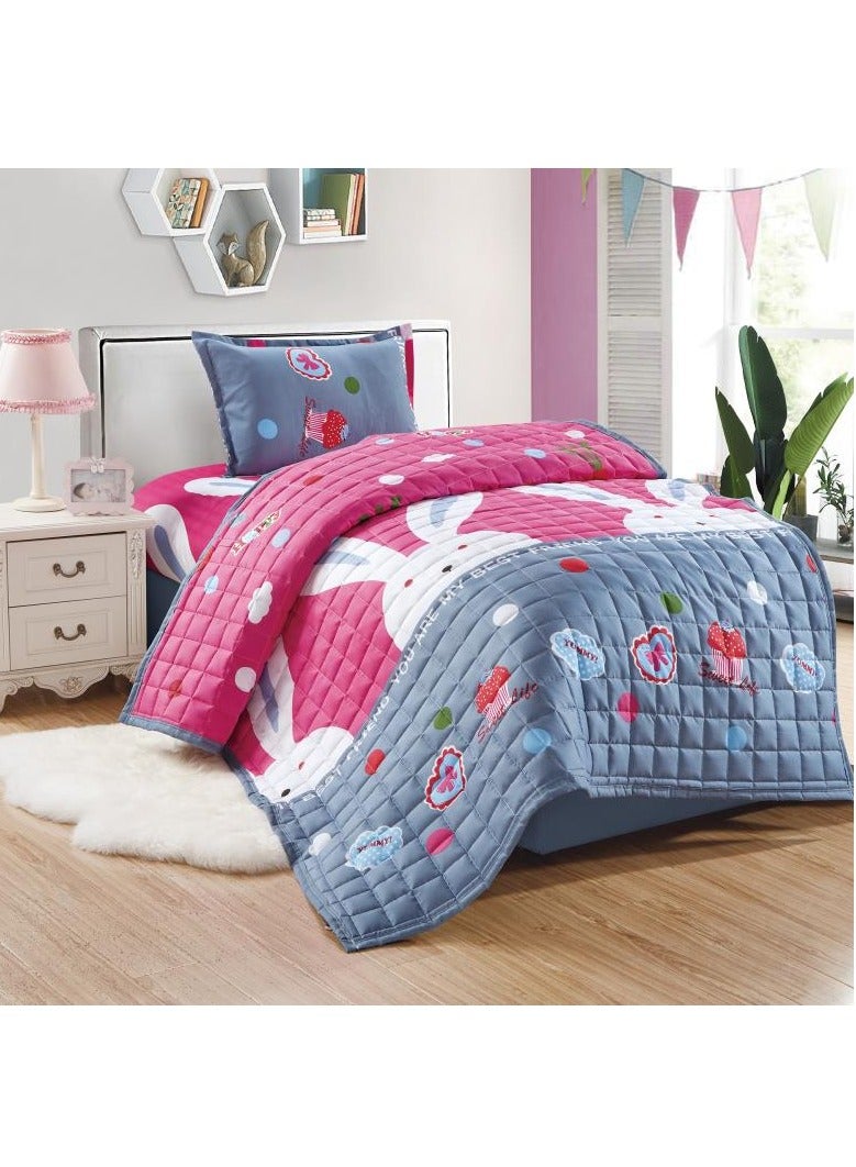 Moon Compressed bed comforter set consisting of 3 pieces, children's drawings - Image 1