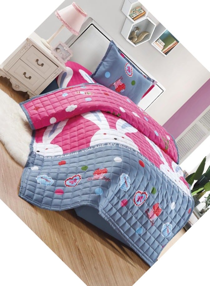 Moon Compressed bed comforter set consisting of 3 pieces, children's drawings - Image 3