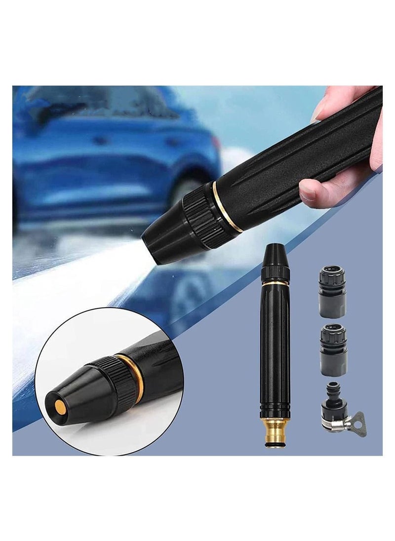 Y&D Spray Nozzle, Garden Hose Nozzle Sprayer, High Pressure Metal Water Gun Sprinkler, 3 Adjustable Patterns, for Car Washing, Irrigation, and Pet Bathing  - Image 5