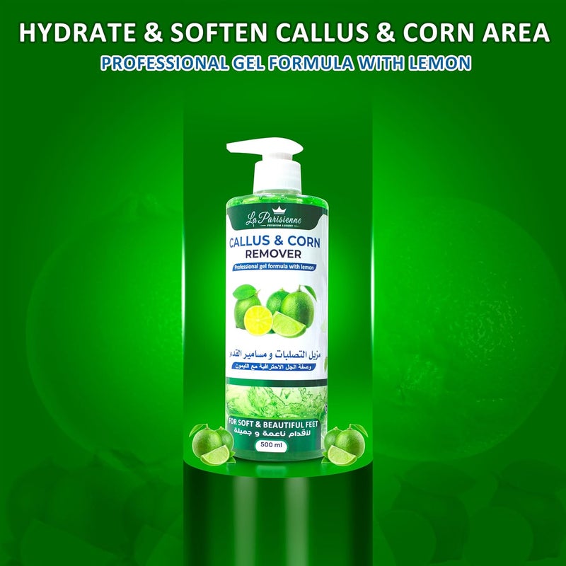 ECOLYTE+ جل إزالة الكالو والذرة الفاخر من لا باريسيان مع الليمون - 500 مل - Image 3