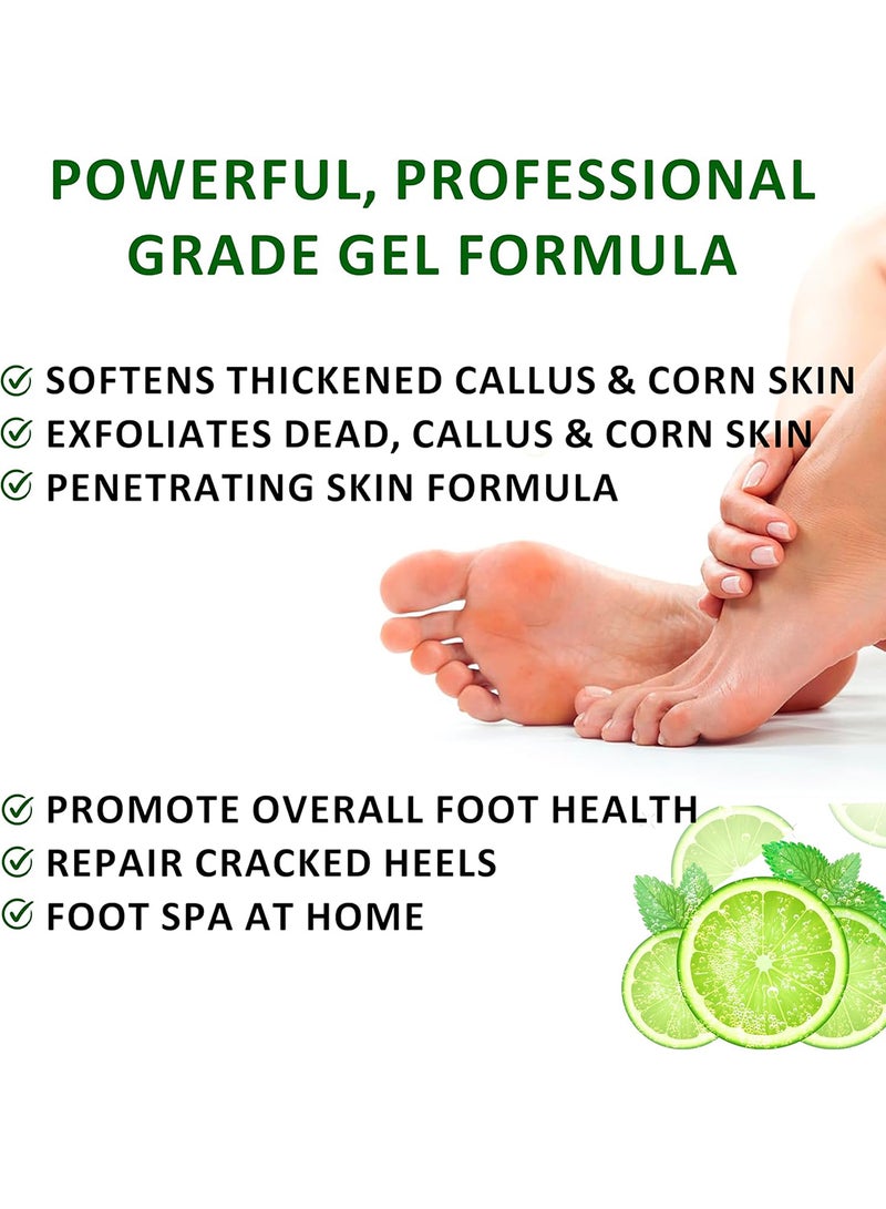 ECOLYTE+ La Parisienne Premium Luxury Callus & Corn Remover Gel with Lemon - 500ml - Image 5