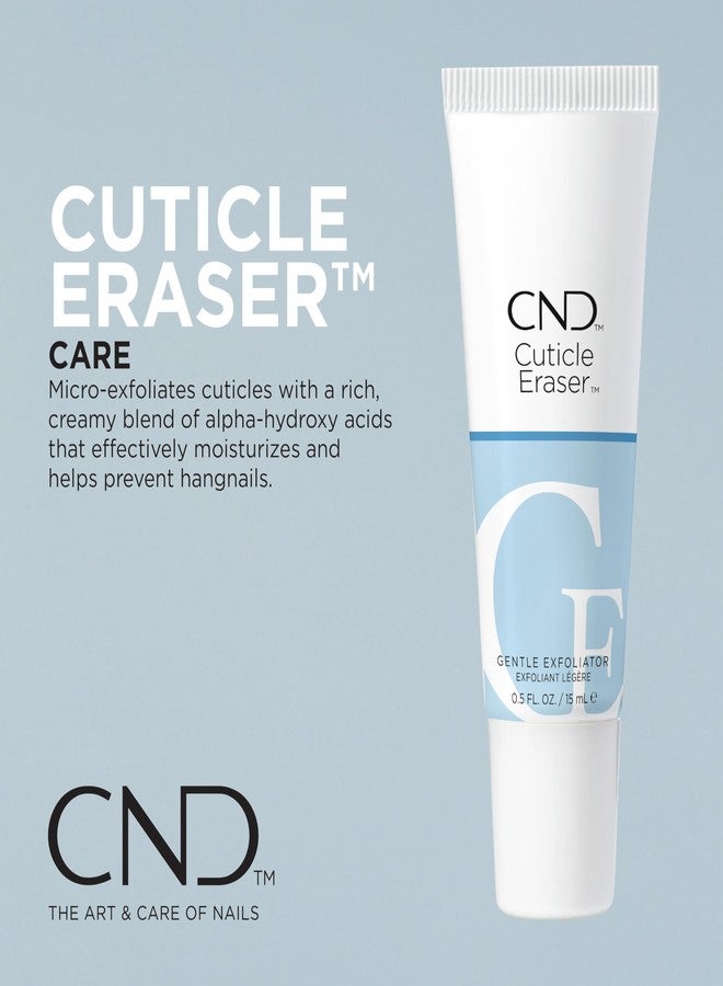CND™ CARE.CONDITION.COAT™ KIT - Nail Strengthener, Cuticle Cream & Oil - Strengthener RXx, Cuticle Eraser & SolarOil - 3-Piece Nail Treatment - Image 4