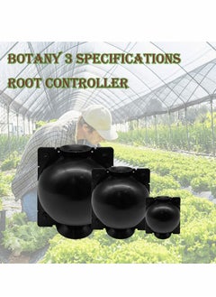 Excefore 15Pcs Plant Root Growing Box Grafting Device, Rooting Ball Propagation High Pressure, Assisted Cutting Plants Rooting Growing Breeding for Reproduction Equipment(S)  - Image 3