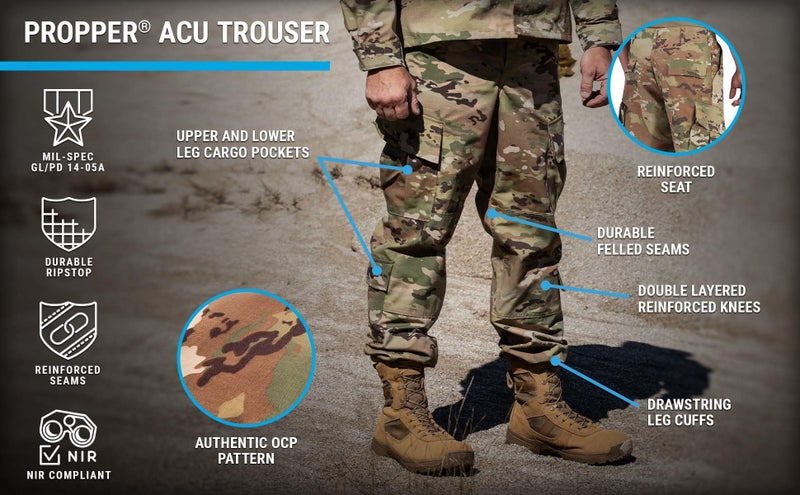 Propper unisex adult F528921-acu Trousers Pant, Ocp, Medium US - Image 3
