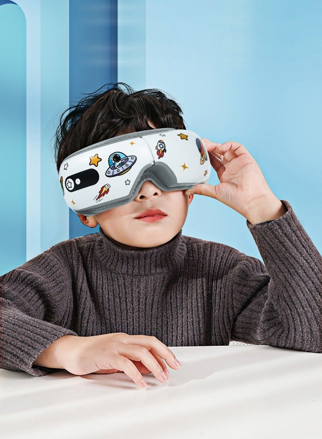 NKX Eye Massager Bluetooth Eye Protector Vibrates the Eye Massager to Heat the Eye Mask With Free Stickers - Image 2