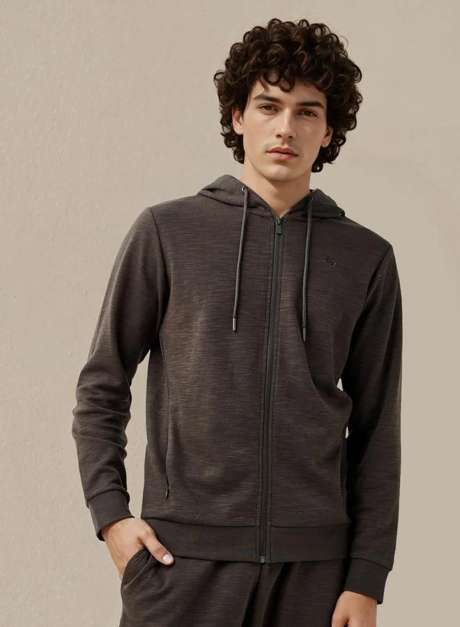 Kappa Men Essential Textured Hoodie