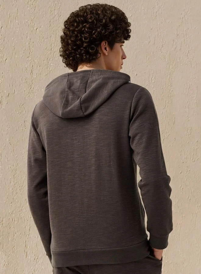 Kappa  Kappa Men Essential Textured Hoodie for Men | Best Price UAE