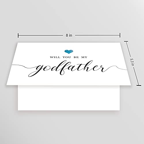 Goroar Will You Be My Godfather Card, Godfather Proposal Card, Be My Godfather Card - Image 2