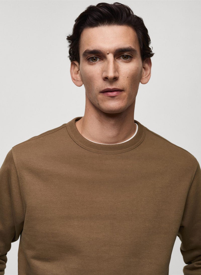 Mango Man Ribbed Cotton Knitted Sweater  - Image 4
