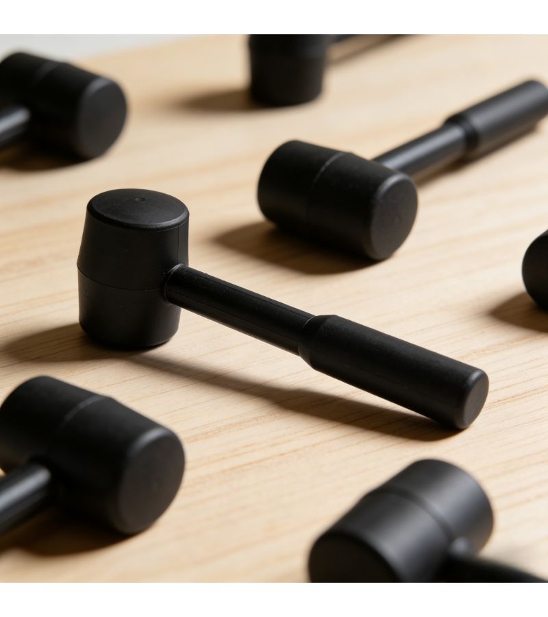 Mini Plastic Mallet Hammer for Model Assembly Leatherworking and Small Parts DIY - Image 5