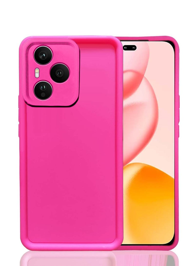 دبليو تيك غطاء حماية كامل من السيليكون السائل الناعم Honor 400 Pro 5G 2025 مع حواف مرتفعة وحماية للكاميرا (MCRPSN) - توت - Image 1