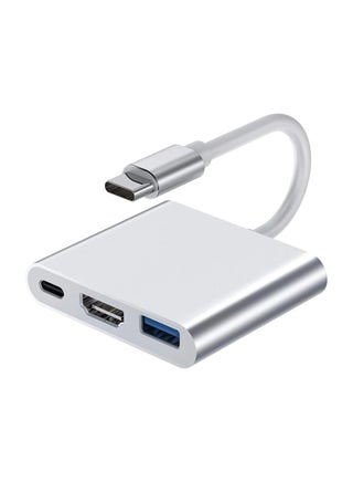 USB-C to HDMI Multiport Adapter, 3-in-1 Converter, USB-C to HDMI AV Adapter, USB to VGA Adapter, 4K DisplayPort to HDMI Splitter for TV/Monitor Combo, USB-C Hub. - pzsku/Z8B6C8CBF3B46BEC329ACZ/45/_/1721132132/bb5c61f2-ac81-4be9-a393-f1ee578e7ea7