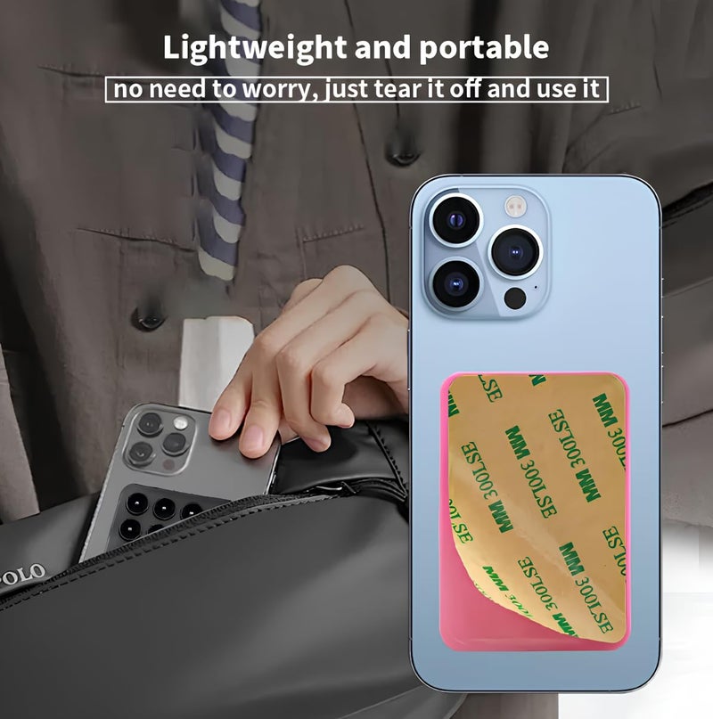 skysia Suction Phone Case – Anti-Slip Silicone Sticky Mount Pad for Hands-Free Grip | Works on Mirror, Shower, Dashboard | Multipurpose Mobile Holder for Selfies & Videos Multicolor (BLK&BLK) - Image 4