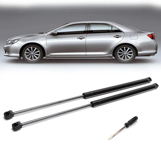 Front Hood Lift Supports Gas Springs Shocks Struts 6333 For 20072011 Toyota Camry Set Of 2 Pm1102 5345006042 5345006041 9804Vl 24761 10030744 550017 5344006050 With Screwdriver For Install