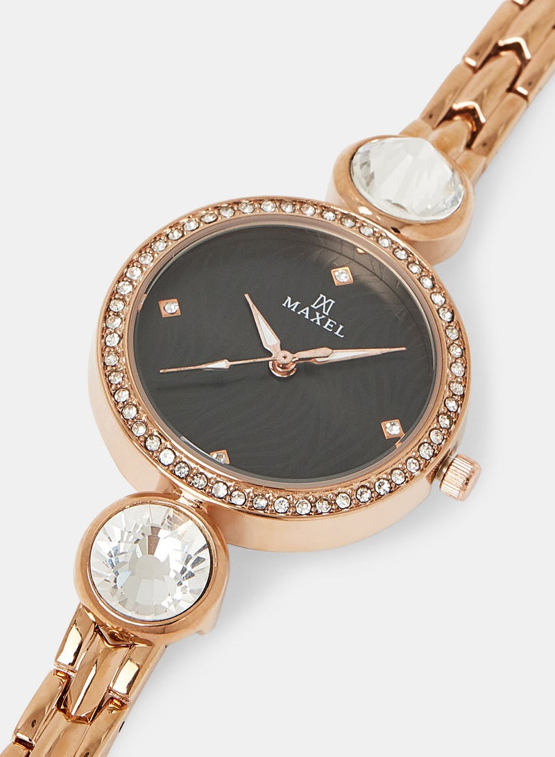 Maxel Women's Comet Analog Wrist Watch MX245 - 28mm - Image 2