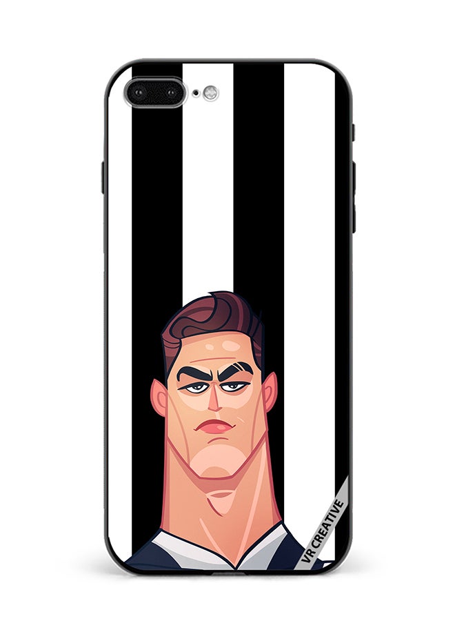 VR CREATIVE Protective Case Cover For Apple iPhone 7 Plus/8 Plus Cr7 Design Multicolour - Image 1