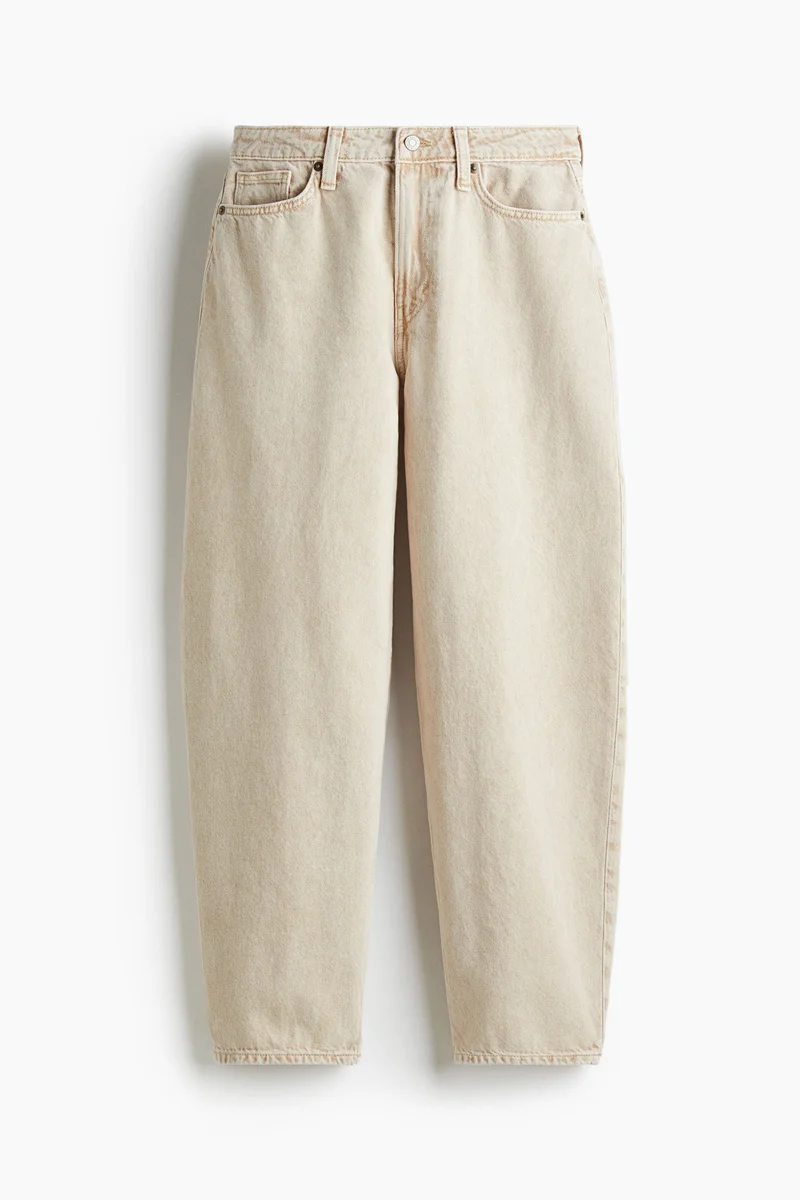 H&M Barrel High Jeans