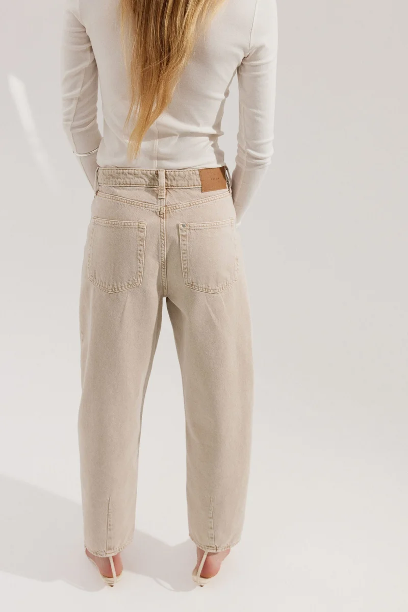 H&M Barrel High Jeans