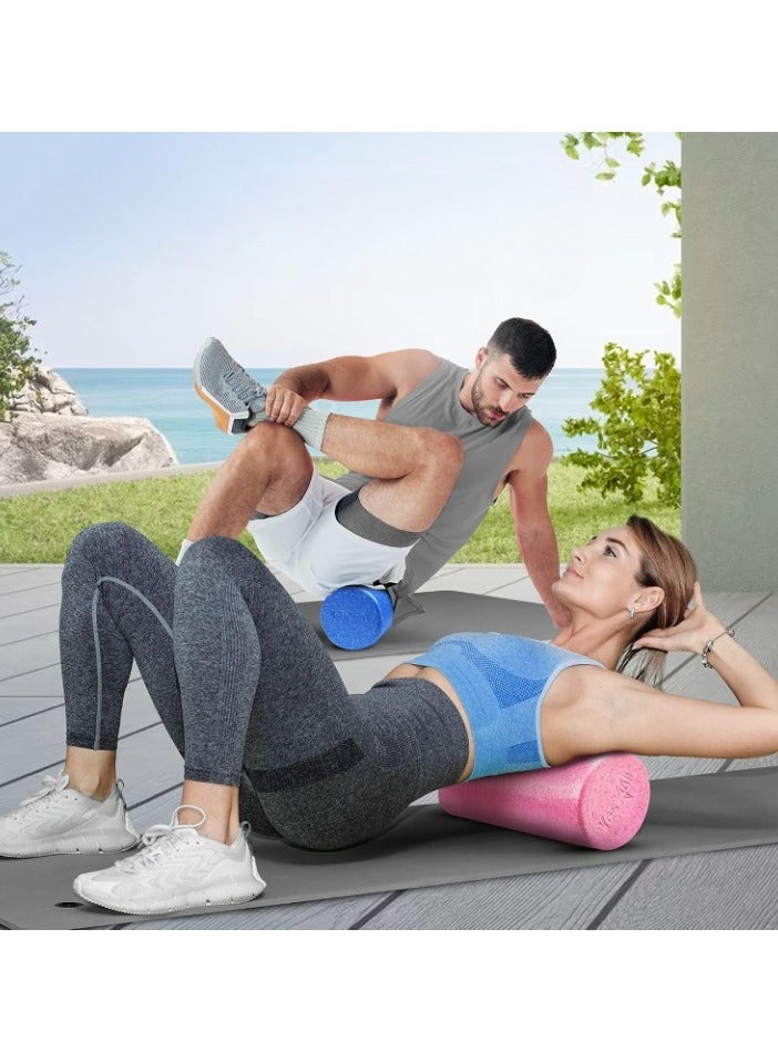 YORK EPP YOGA FOAM ROLLER  BLUE 82020 - Image 3
