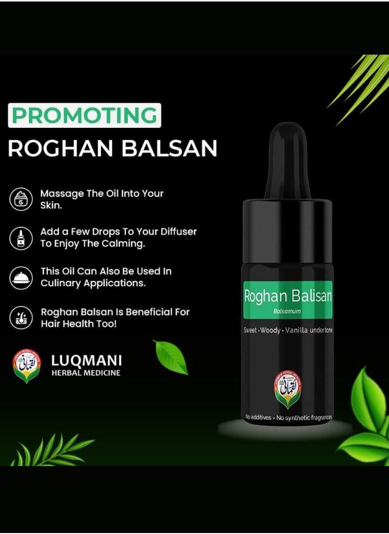 Luqmani Herbs - Luqmani Herbal Pure Roghan e balsan , Balsan Extract For your Drinks - Image 1