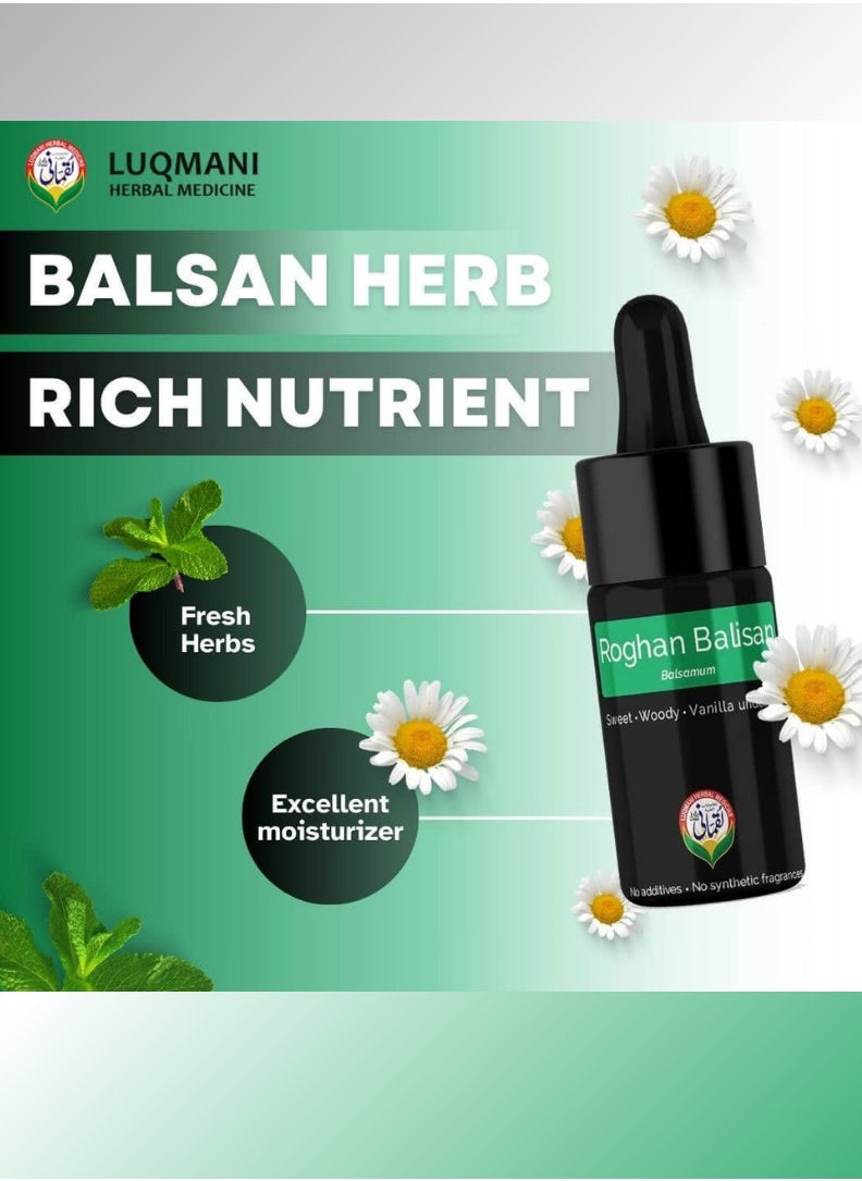 Luqmani Herbs - Luqmani Herbal Pure Roghan e balsan , Balsan Extract For your Drinks - Image 1