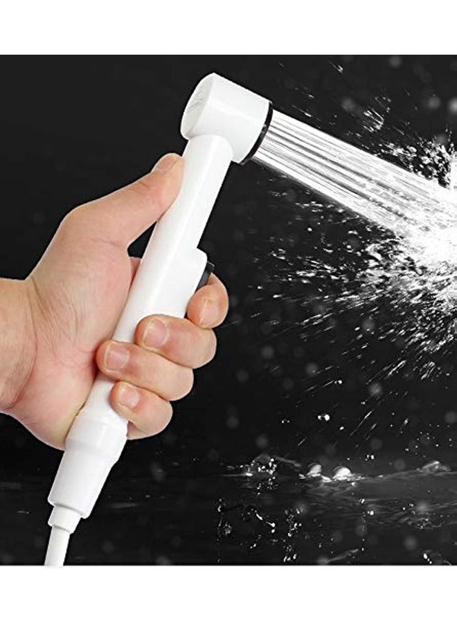 ABBASALI Toilet Bidet Spray Shattaf With Hose And Hook Complete Set  - Image 3