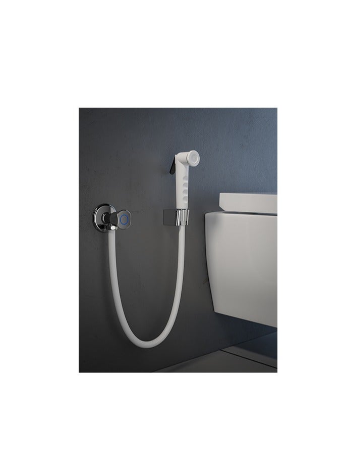 ABBASALI Toilet Bidet Spray Shattaf With Hose And Hook Complete Set  - Image 5