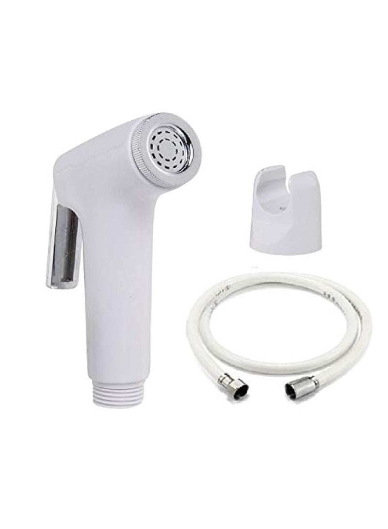 ABBASALI Toilet Bidet Spray Shattaf With Hose And Hook Complete Set  - Image 4
