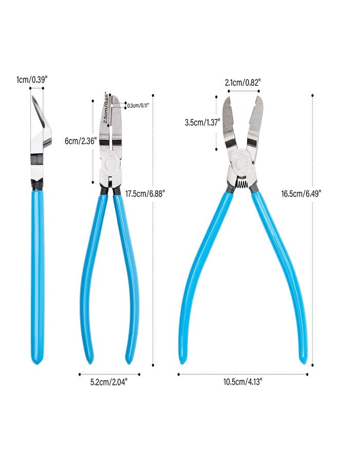 KINGLAKE Multi-function Diagonal Side Cutting Plier Car Trim Panel Clip Cutter Puller Fastener Rivets Remover - Image 3