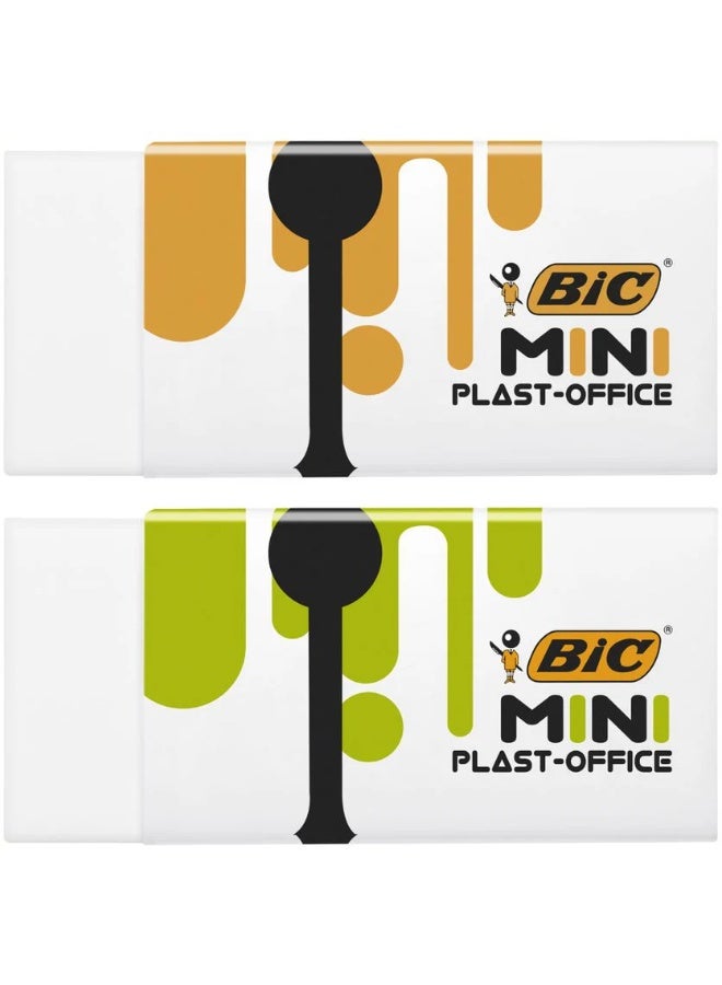 Bic 1-Piece Mini Plast Office Eraser - Image 2
