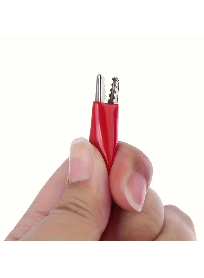 2pcs Male And Female Alligator Clip Test Leads With USB Connector Cables - Image 2